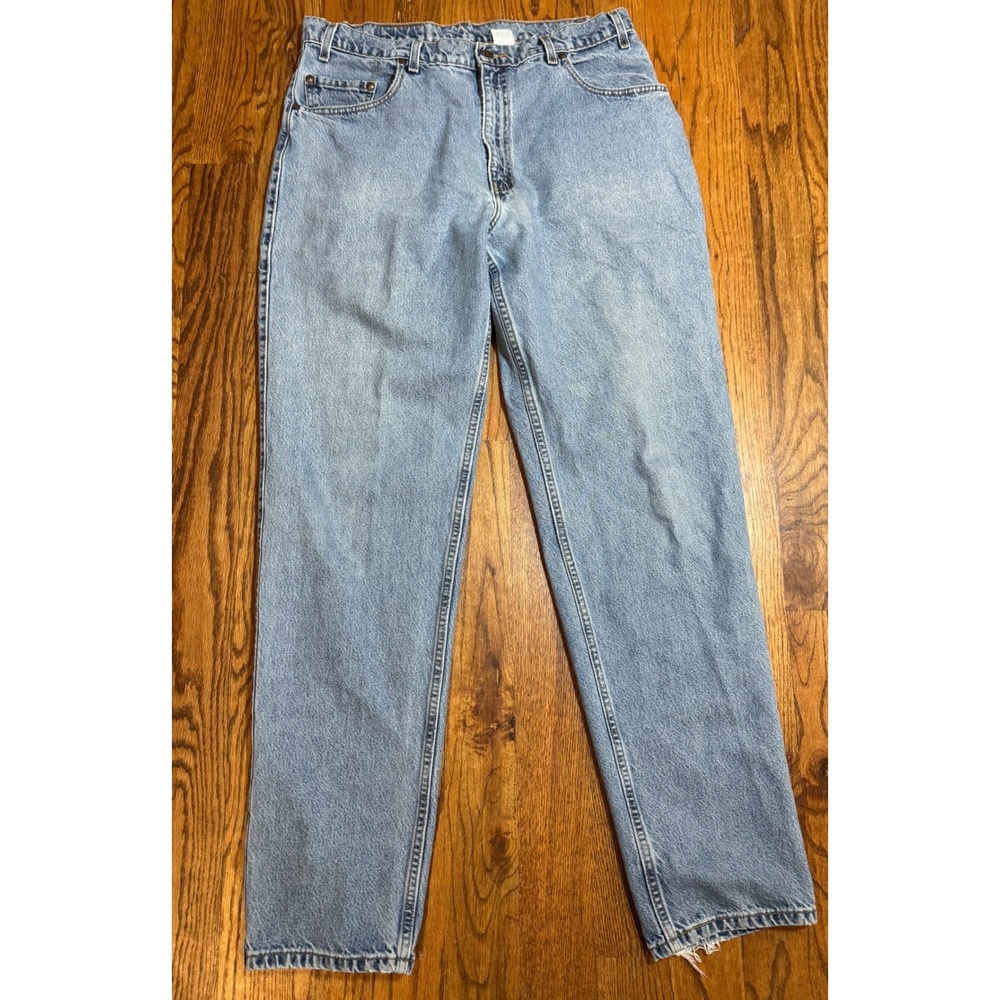 Levis Loose Fit Jeans Mens 38x36 Light Wash Vintage Denim 565 569 Style 90s